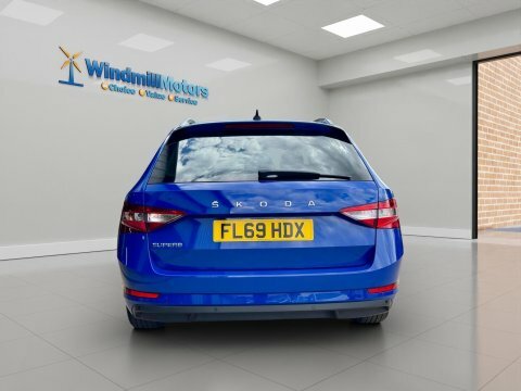 Skoda Superb 1.6 Tdi Se FL69HDX Blue #5