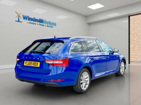 Skoda Superb 1.6 Tdi Se FL69HDX Blue #3