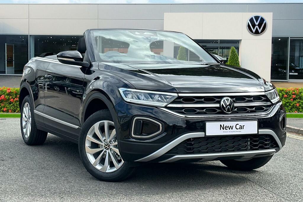 Volkswagen T-Roc T-roc Cabriolet Style 1.5 Tsi 150Ps 7-Speed Dsg 2 Black
