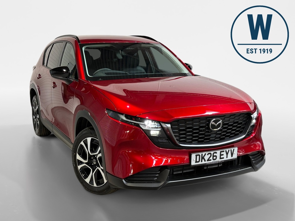 Mazda CX-5 2.5 E-skyactiv G Mhev Centre-line Suv A Red