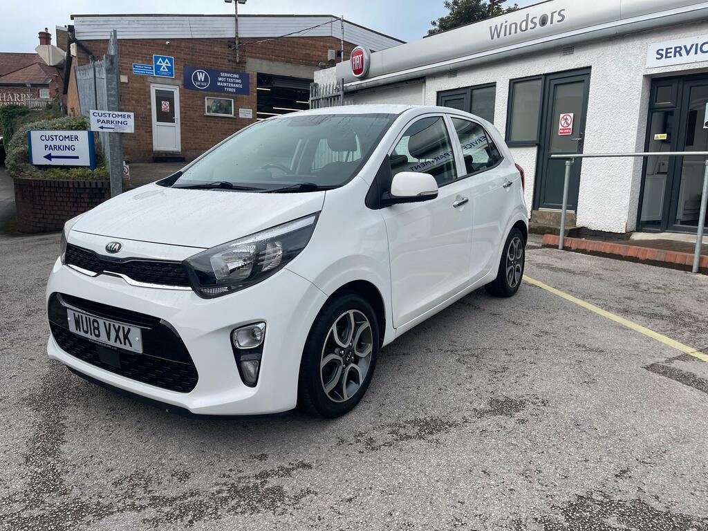 Kia Picanto 1.25 3 Hatchback Euro 6 83 Bhp White #3