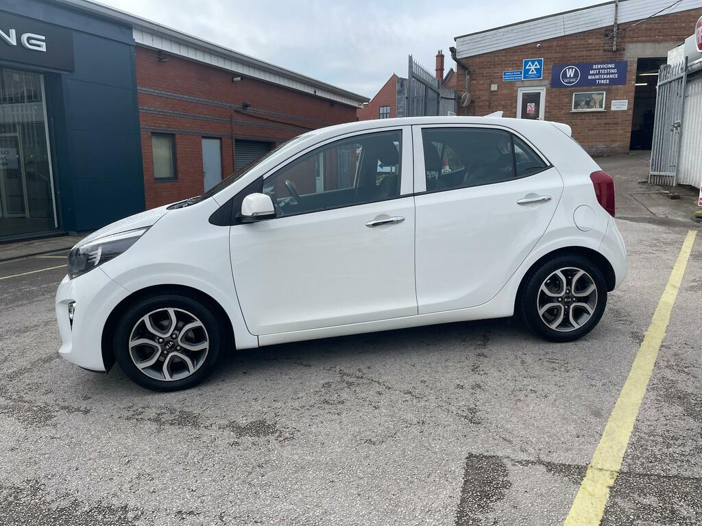 Kia Picanto 1.25 3 Hatchback Euro 6 83 Bhp White #4