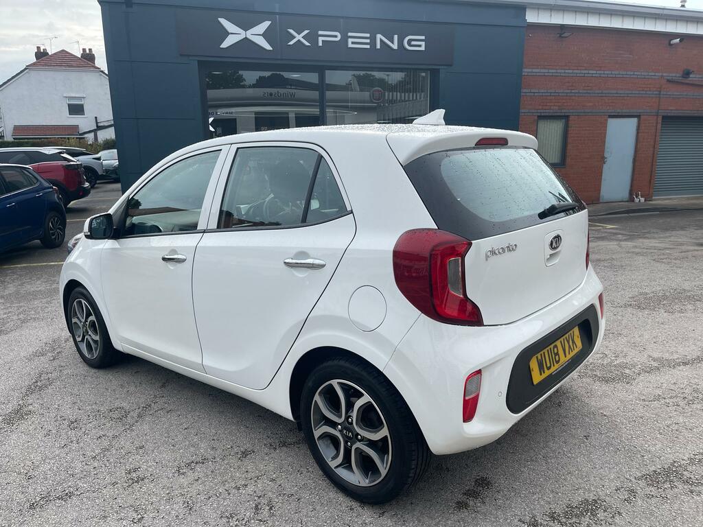 Kia Picanto 1.25 3 Hatchback Euro 6 83 Bhp White #5