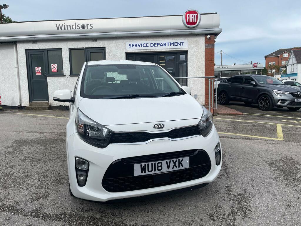 Kia Picanto 1.25 3 Hatchback Euro 6 83 Bhp White #2