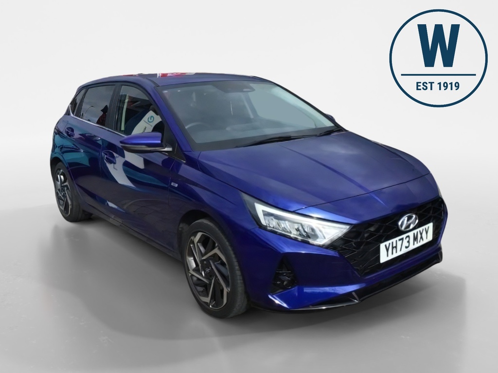 Hyundai I20 1.0 T-gdi Mhev Premium Hatchback Hybrid Blue