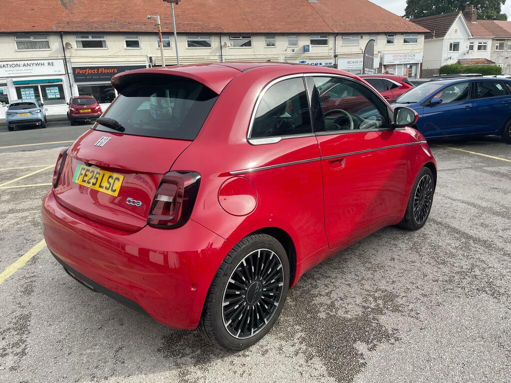 Fiat 500E 2025 42Kwh Red Hatchback 1 Red #9
