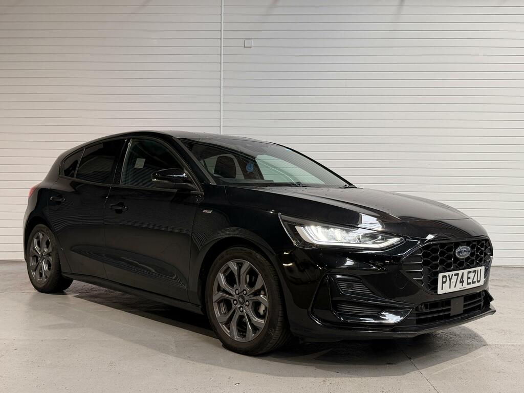 Ford Focus 1.0T Ecoboost Mhev St-line Hatchback Hy Black