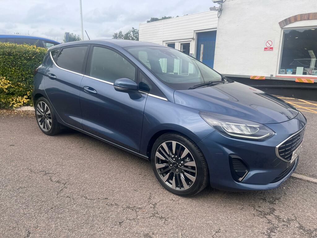 Ford Fiesta 1.0 125Ps Titanium X Mhev Yv23axh Blue #3