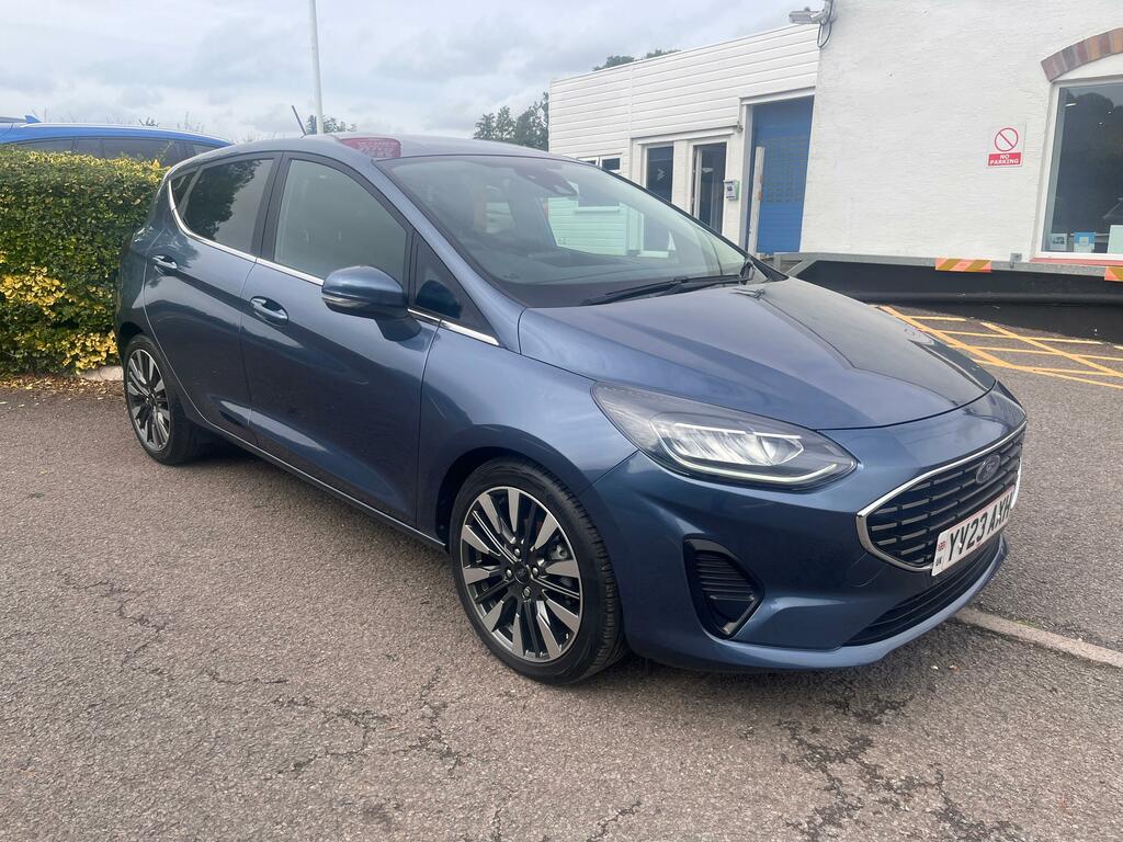 Ford Fiesta 1.0 125Ps Titanium X Mhev Yv23axh Blue #4