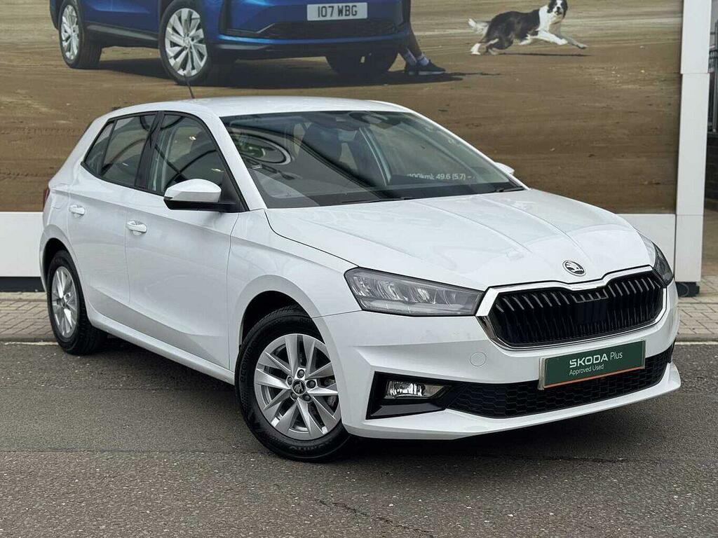 Skoda Fabia 1.0 Tsi Se Edition Hatchback Eur White