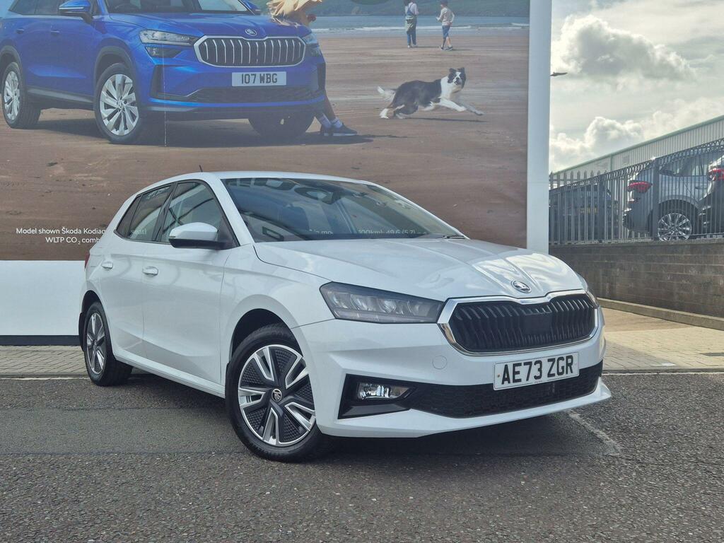 Skoda Fabia 1.0 Tsi Se L Hatchback Euro 6 S White