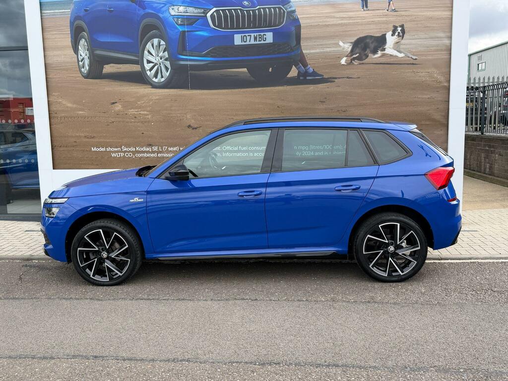Skoda Kamiq 1.5 Tsi Act Monte Carlo Suv Euro Blue #4