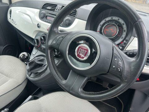 Fiat 500 1.2 500 Lounge White #3