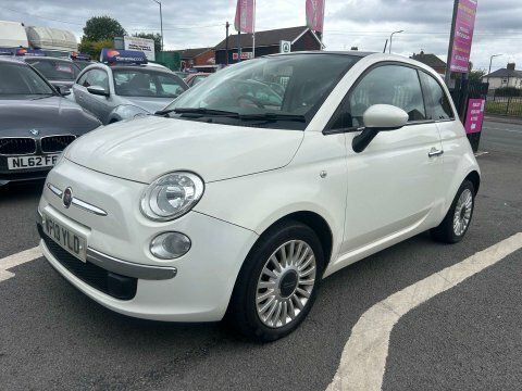 Fiat 500 1.2 500 Lounge White #4