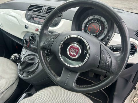 Fiat 500 1.2 500 Lounge White #6