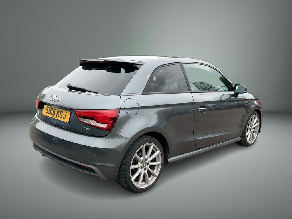 Audi A1 1.6 Tdi S Line Euro 6 Ss SB15KGJ Grey #4