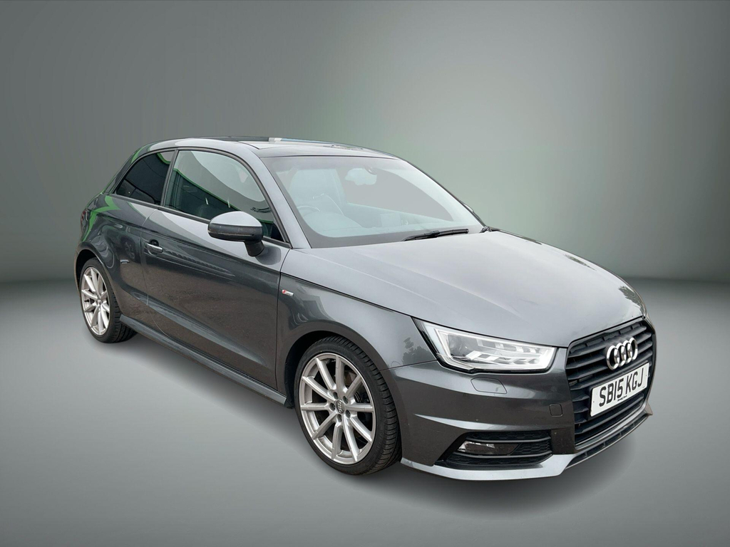 Audi A1 1.6 Tdi S Line Euro 6 Ss SB15KGJ Grey #2