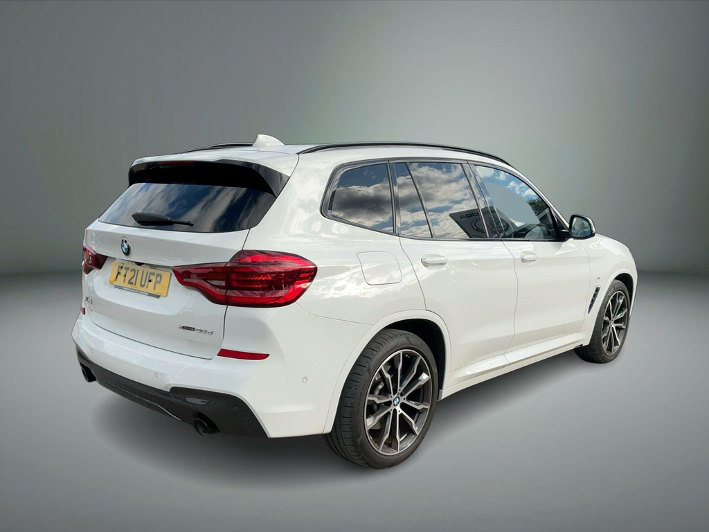 BMW X3 2.0 20D Mht M Sport Xdrive Euro 6 Ss White #4