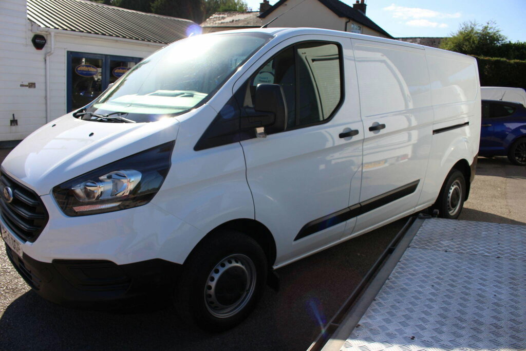 Ford Transit Custom 2.0 300 Ecoblue Leader L2 H1 Euro 6 Ss BK71OGP White #5