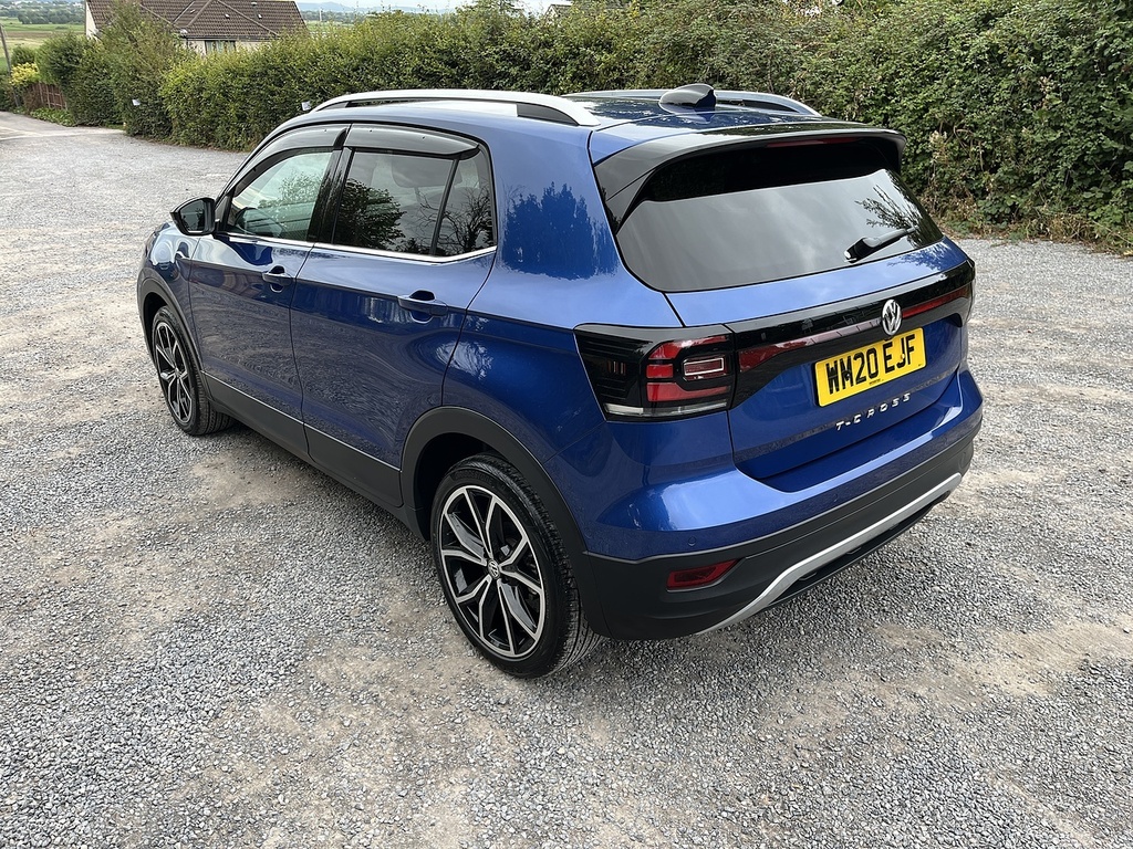 Volkswagen T-Cross Sel Tsi Dsg Blue #5