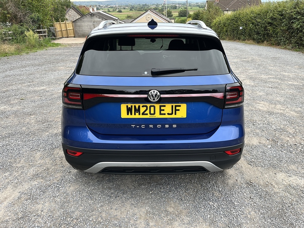 Volkswagen T-Cross Sel Tsi Dsg Blue #4