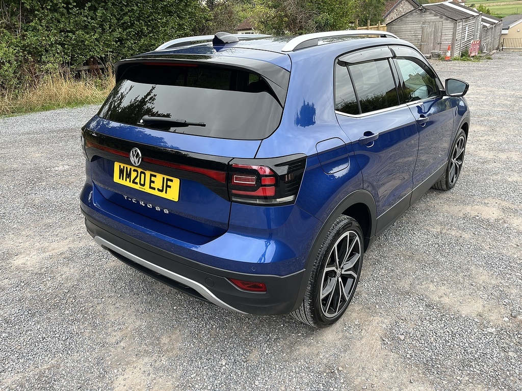 Volkswagen T-Cross Sel Tsi Dsg Blue #3