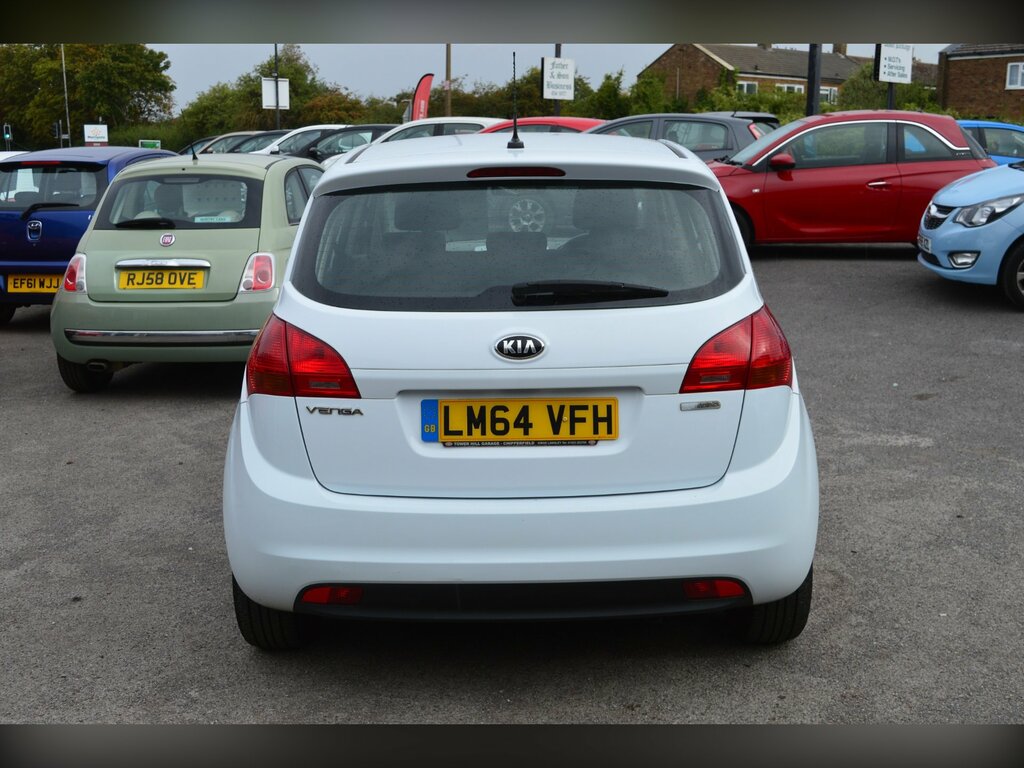 Kia Venga 1.4 Ecodynamics 1 Mpv Euro 5 S White #4