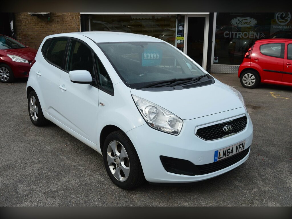 Kia Venga 1.4 Ecodynamics 1 Mpv Euro 5 S White
