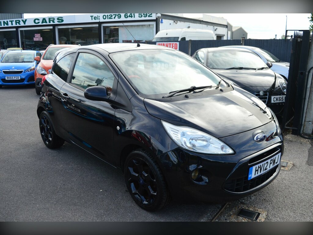 Ford KA 1.2 Grand Prix II Hatchback Euro Black