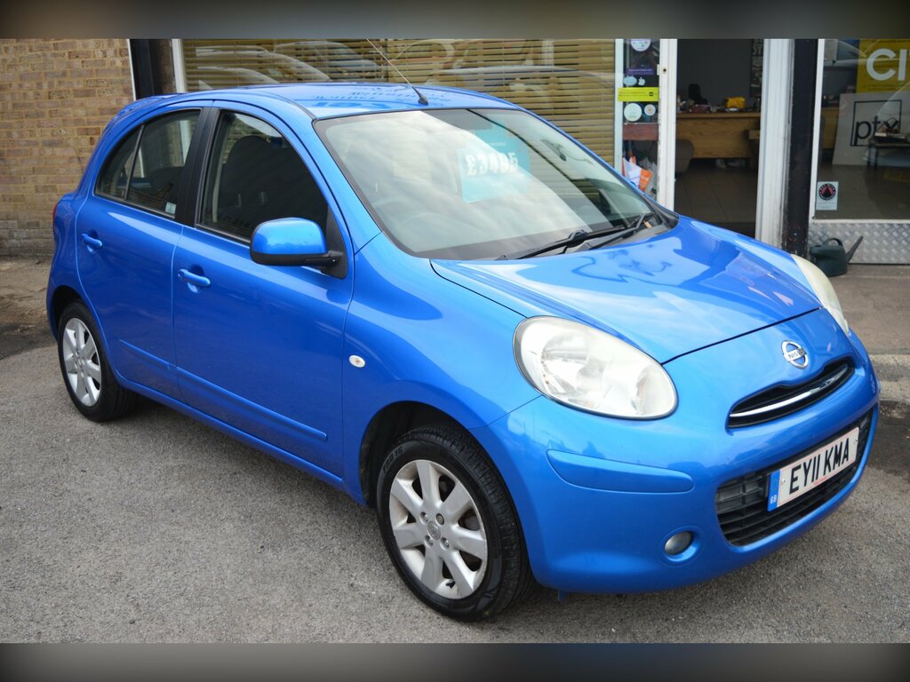 Nissan Micra 1.2 12V Acenta Hatchback Euro 5 Blue