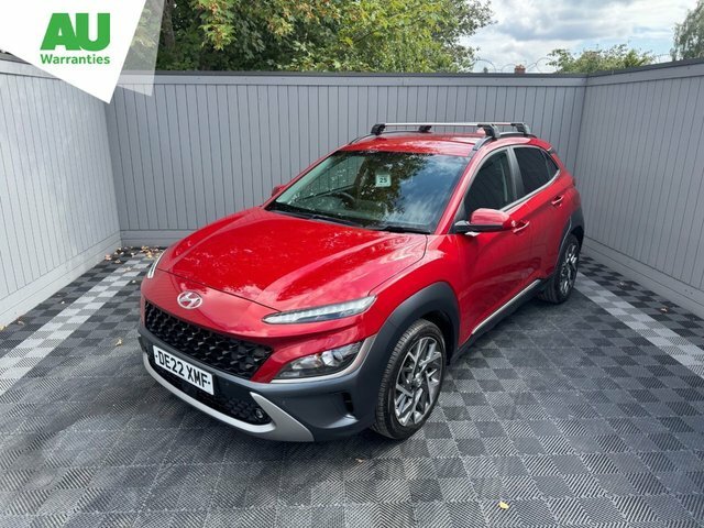 Hyundai Kona 1.6 H-gdi Premium Suv Hybrid Dct Euro 6 Red