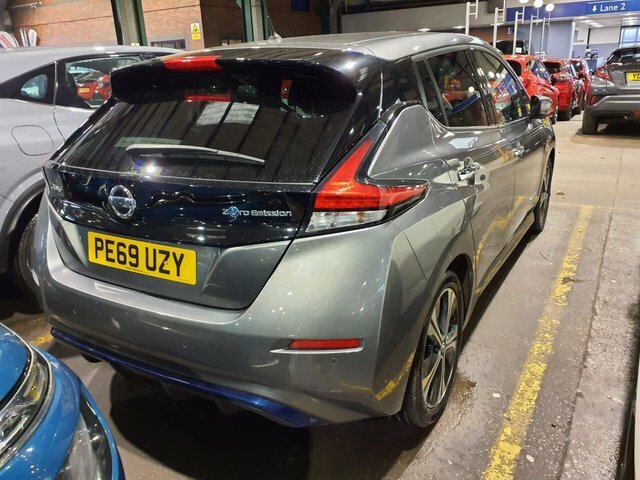 Nissan Leaf 40Kwh Tekna Hatchback 150 Ps Grey #6