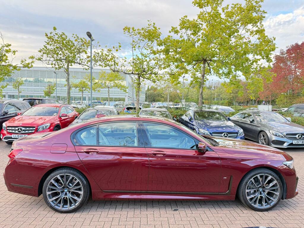 BMW 7 Series 3.0 740I M Sport Euro 6 Ss Red #3