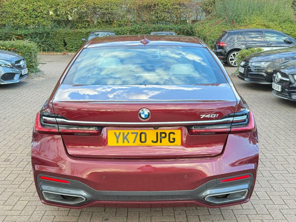 BMW 7 Series 3.0 740I M Sport Euro 6 Ss Red #6