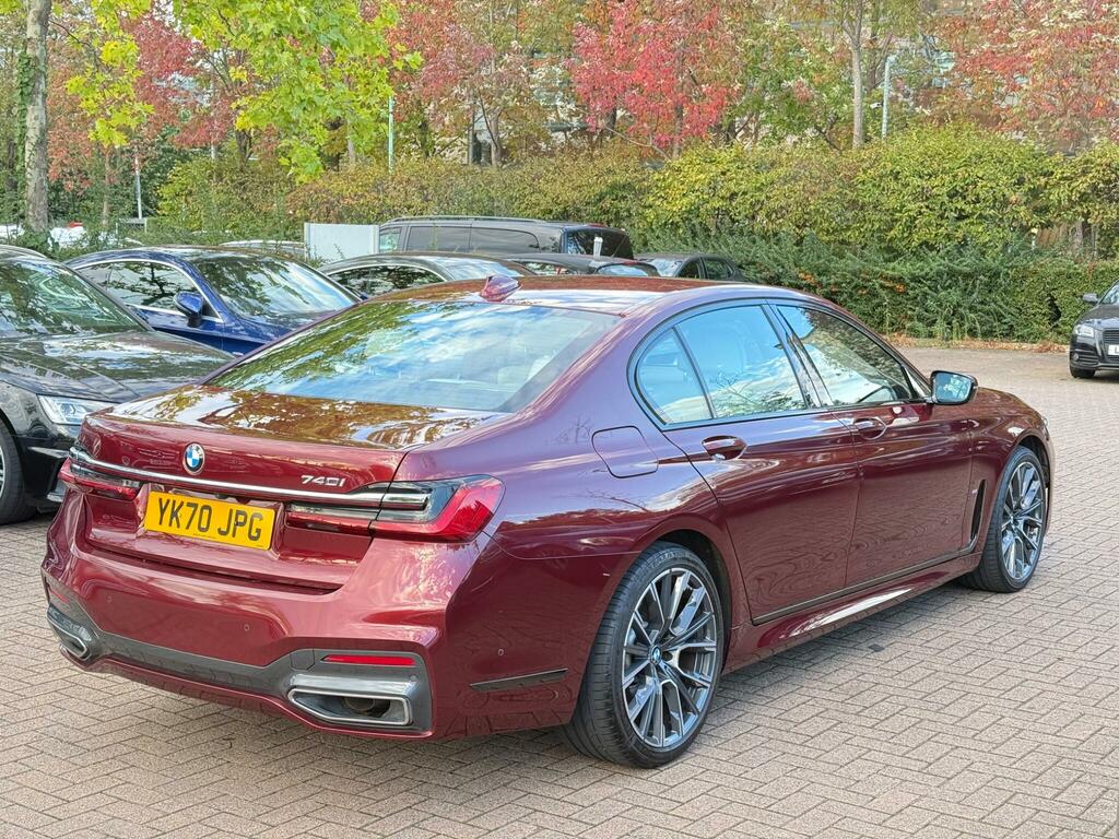 BMW 7 Series 3.0 740I M Sport Euro 6 Ss Red #5