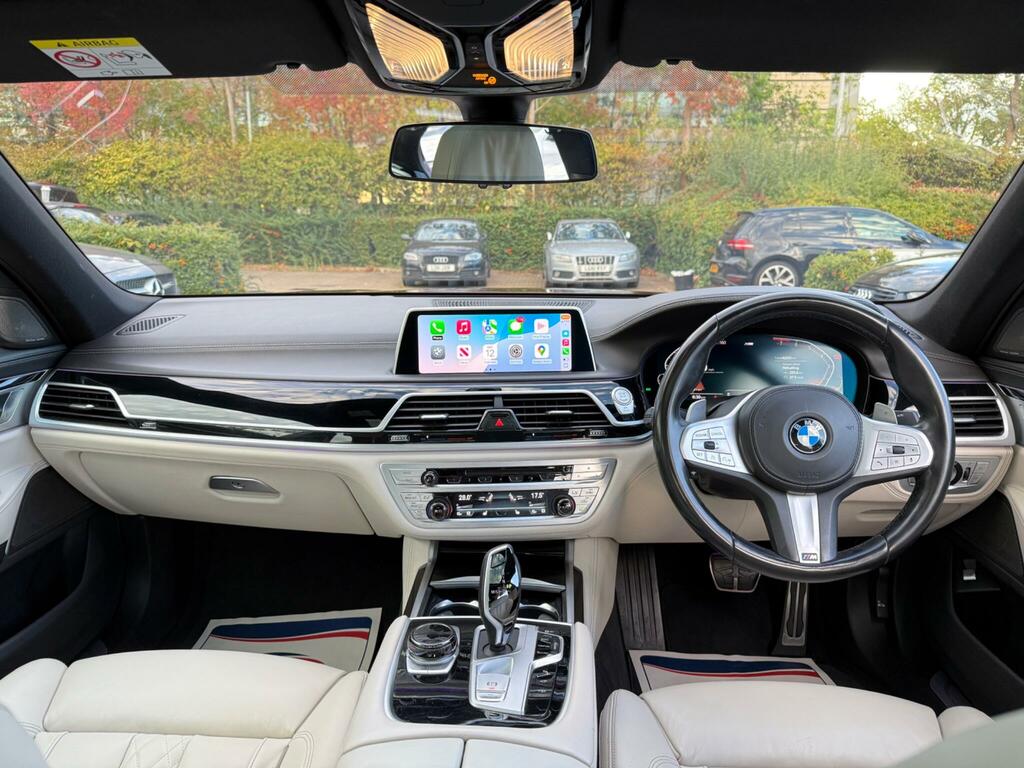 BMW 7 Series 3.0 740I M Sport Euro 6 Ss Red #2