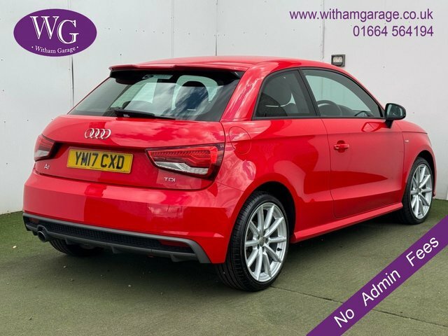 Audi A1 Tdi S Line Hatchback Red #2