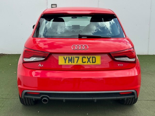 Audi A1 Tdi S Line Hatchback Red #6