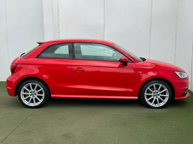 Audi A1 Tdi S Line Hatchback Red #3