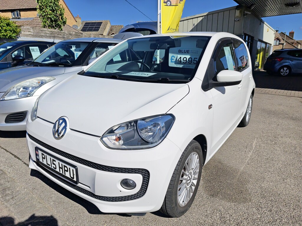 Volkswagen Up Hatchback 1.0 High Up 2015 PL15HPU White