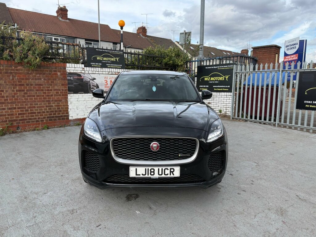 Jaguar E-Pace 2.0 D180 R-dynamic Awd Euro 6 Ss LJ18UCR Black #6