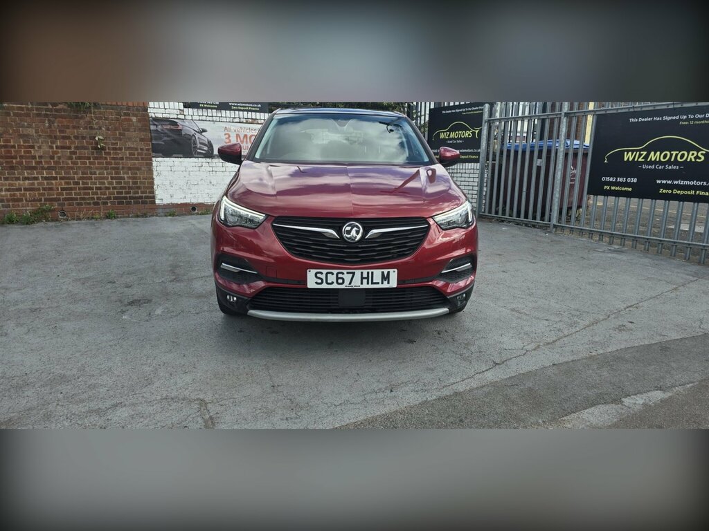 Vauxhall Grandland X 1.2 Turbo Sport Nav Euro 6 Ss Red