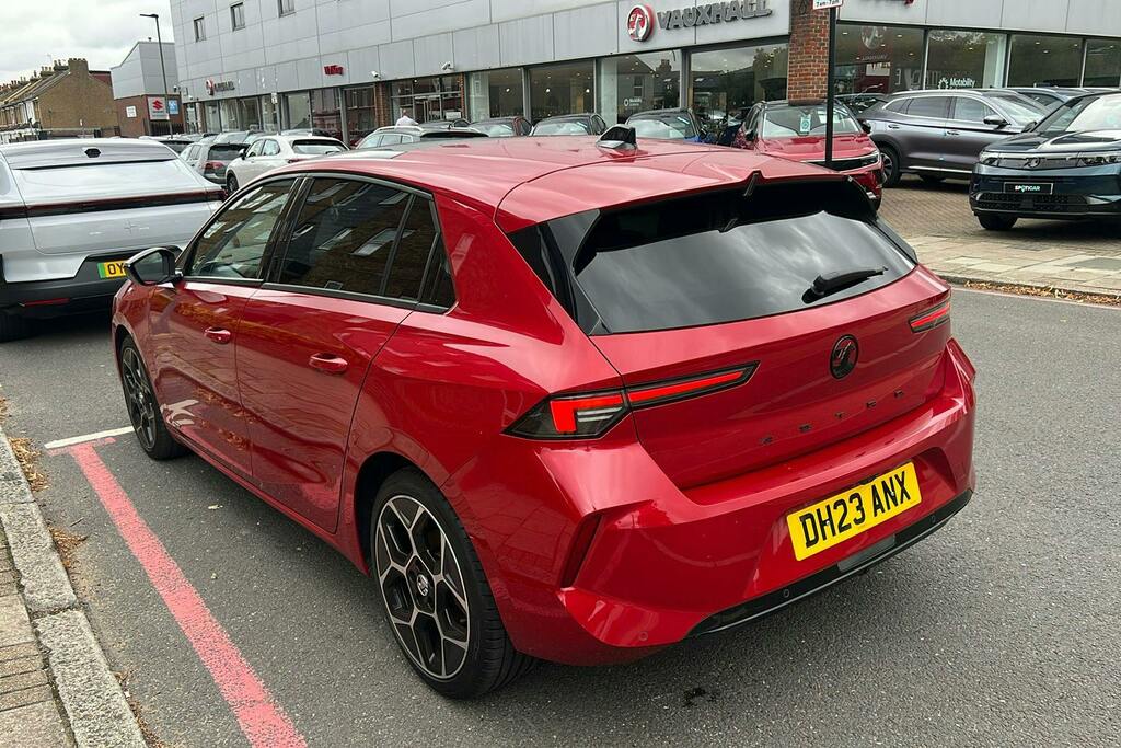 Vauxhall Astra 1.2 Turbo Ultimate Hatchback DH23ANX Red #2