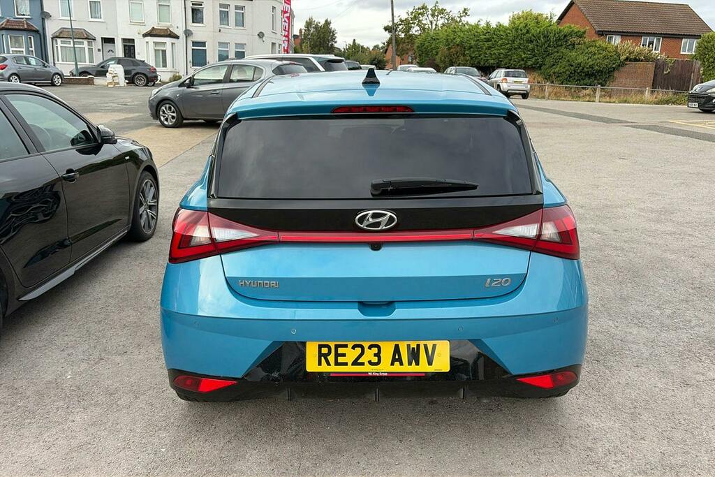 Hyundai I20 1.0 T Gdi Mhev Premium Hatchback Hybrid Blue #6