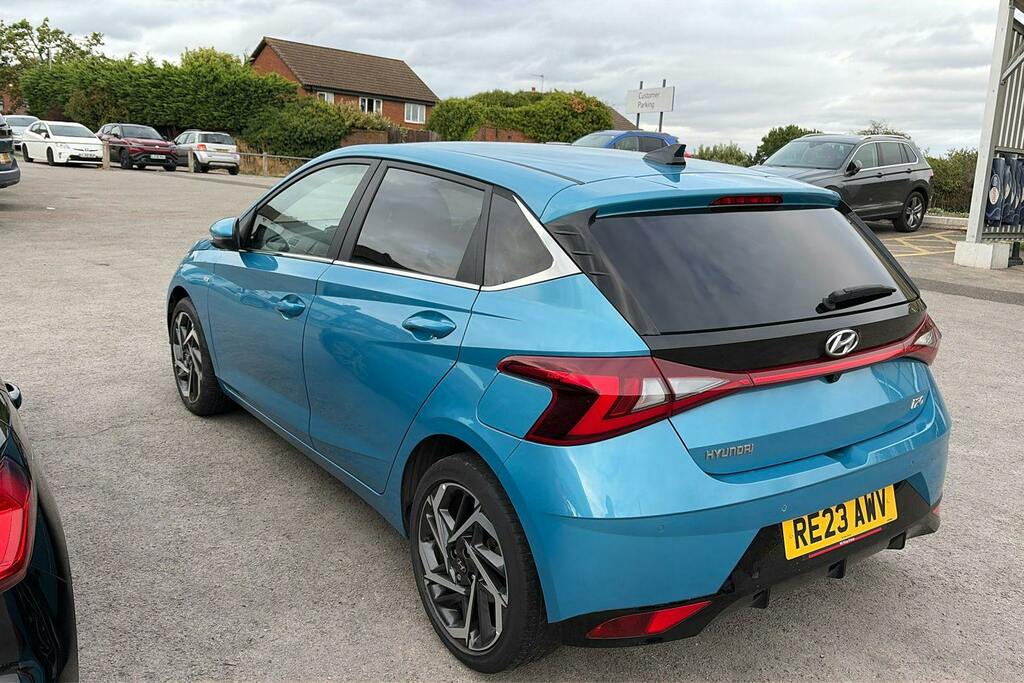 Hyundai I20 1.0 T Gdi Mhev Premium Hatchback Hybrid Blue #2