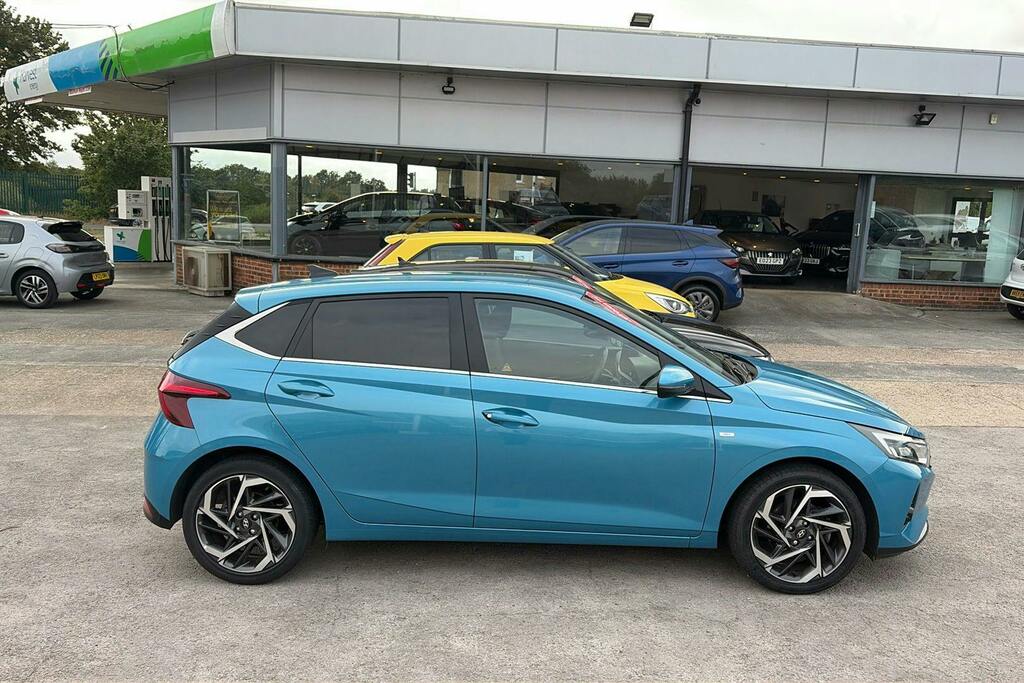Hyundai I20 1.0 T Gdi Mhev Premium Hatchback Hybrid Blue #5