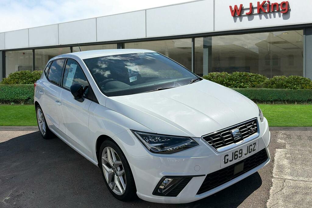Seat Ibiza 1.0 Tsi Fr Hatchback Dsg White
