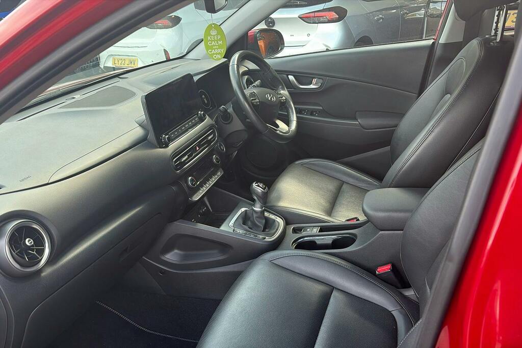 Hyundai Kona 1.0 T Gdi Mhev Ultimate Suv Hybrid Manu Red #3
