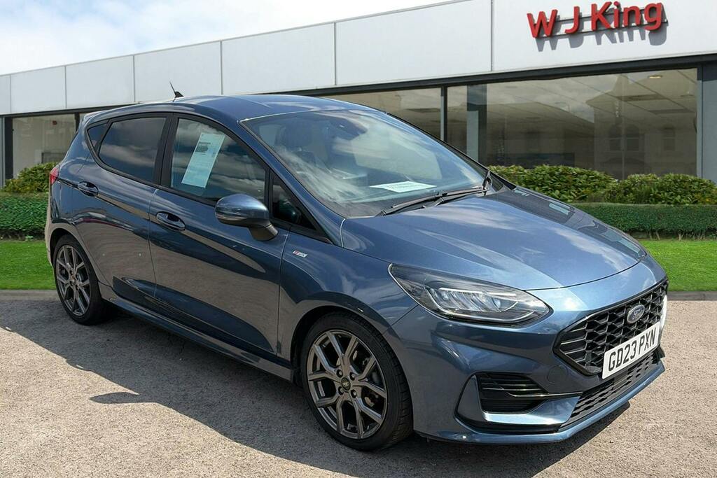 Ford Fiesta 1.0T Ecoboost Mhev St Line Edition Hatchback P Blue