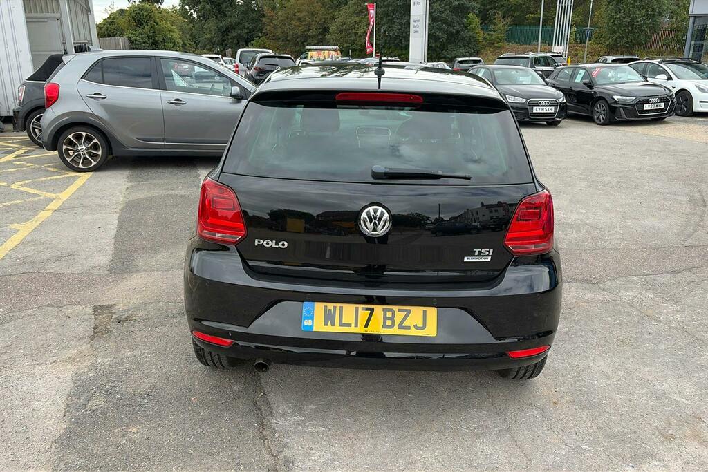 Volkswagen Polo 1.2 Tsi Bluemotion Tech Match Edition Hatchback Black #6